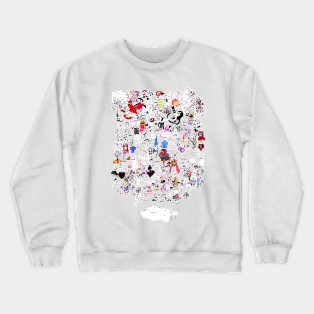 Big Mess Crewneck Sweatshirt by tuffghost